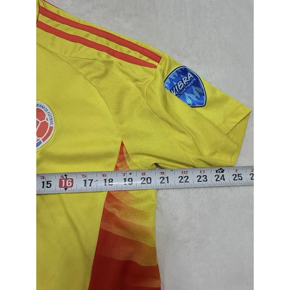 Adidas Colombia James Rodriguez 10 Copa America Jersey Mens Blokecore Sz Lg
